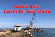 Sahil Tahkimata İlk Blok Koyuldu