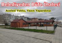 Sahildeki Büfe İhaleye Çıkacak