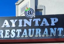 AYINTAP RESTORAN YAKINDA HİZMETİNİZDE