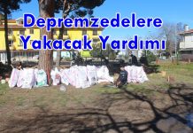 Depremzedelere Yakacak Yardımı