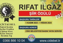 Rıfat ILGAZ Şiir Yarışması Düzenleniyor