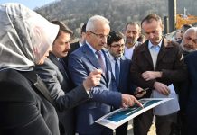 Ulaştırma ve Altyapı Bakanı ilçemizde..