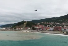 İnebolu’da Atatürk ve Şapka İnkılabı Kutlamaları İçin Savaş Uçakları Gösterisi