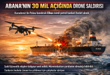 Abana Açıklarında Petrol Tankerine Drone Saldırısı