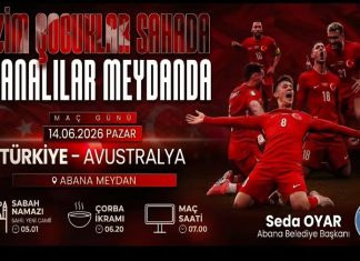 Bizim Çocuklar Sahada, Abanalılar Meydanda!